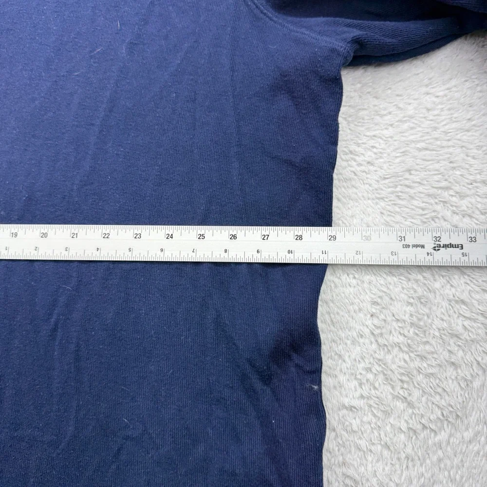 Polo‎ Ralph Lauren Estate Rib Navy Blue Quarter Zip Pullover Sweater Mens XXL